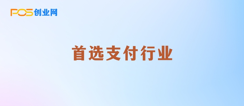 为什么选择支付行业